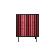 Комод на восемь ящиков "Emerson" арт EM20/red/L 250_100_Array