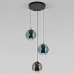 Подвесной светильник Eurosvet Cobble 50258/3 LED дымчатый/бирюзовый 250_100_Array