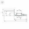 Профиль накладной Arlight Pak-Edge-Slim 23783 100_100_1887628