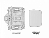 Выключатель одноклавишный без рамки Ambrella Volt OMEGA MO651010 100_100_2188816