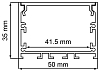 Короб накладной Feron CAB257 10368 100_100_2122088