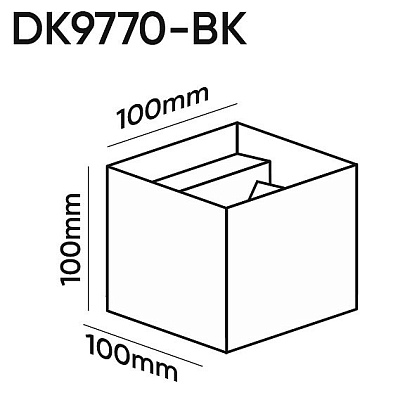 Накладной светильник Denkirs  DK9770-BK 400_400_1915345