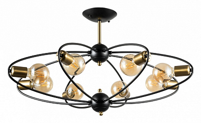 Люстра на штанге Arte Lamp Glasgow A1963PL-8BK 400_400_2422017
