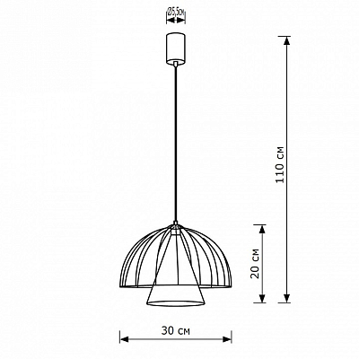 Подвесной светильник Lighthall Iris LH012097 400_400_3114464
