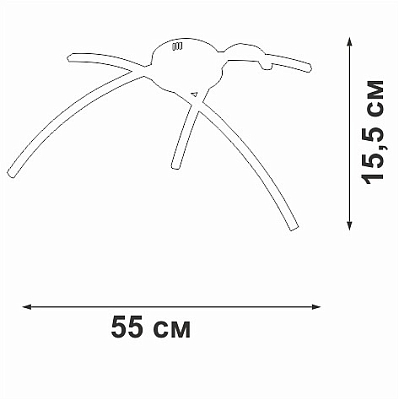 Потолочная люстра Vitaluce V2709 V2709-8/3PL 400_400_1819955