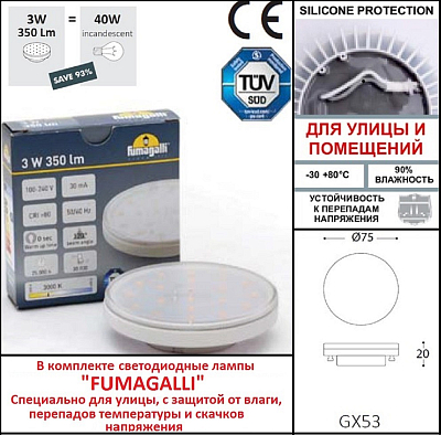 Встраиваемый светильник Fumagalli Leti 2C2.000.000.WYG1L 400_400_3088549