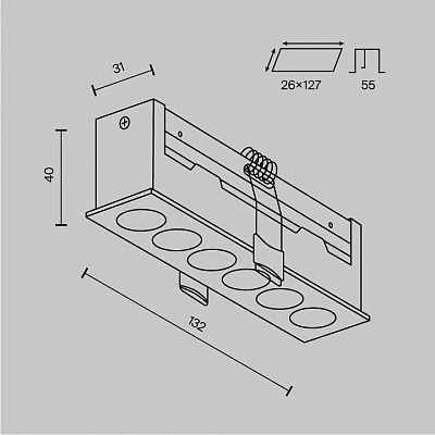 Встраиваемый светильник Maytoni Technical Points DL065-12W3-6K-W 400_400_2765894