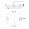 Люстра на штанге Escada Reflex 1140/8P 100_100_1945154