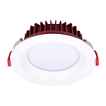 ST752.548.12 Св-к встр. Белый LED 1*12W 4000K 960Lm Ra80 100° IP44 D115xH47 100-240V Встраиваемые светильники 250_100_2945606