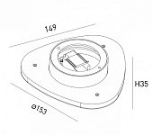 Накладной светильник DesignLed ML 00-00016544 250_100_2179662