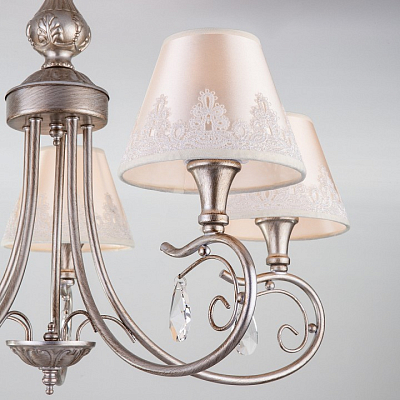 Люстра на штанге Eurosvet Incanto 60069/5 серебро 400_400_1808784