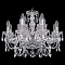 Подвесная люстра Bohemia Ivele Crystal 1411 1411/8+4/195/Ni