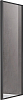 AQ ARI WA 08020BL Неподвижная душевая стенка 800x2000, для комбинации с дверью, профиль черный, стекло прозрачное 100_100_3224833
