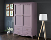 Шкаф "Leontina Lavanda" двустворчатый с ящиками арт ST9327KR2L 100_100_1933384