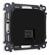 Розетка Ethernet RJ-45 и со шторками, без рамки Ambrella Volt OMEGA MO812010 500_191_2307436