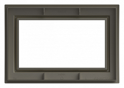 Рамка для двойной розетки Elbi Eleсtriс Zena 608-011400-907 400_400_2195009