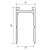 ST015.419.00H Шинопровод SKYLINE 220 накладной ST-Luce Черный СКАЙЛАЙН 220V 100_100_2950522