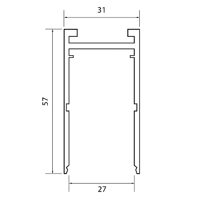 ST015.419.00H Шинопровод SKYLINE 220 накладной ST-Luce Черный СКАЙЛАЙН 220V 400_400_2950522