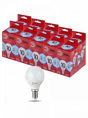 Лампа светодиодная Эра  E14 10Вт 4000K LED P45-10W-840-E14 R 400_400_2842336