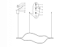 Подвесной светильник Imperiumloft Tape Light TRUDY01 100_100_1979137