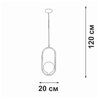 Подвесной светильник Vitaluce V2569 V2569-1/1S 400_400_2883043