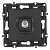 ТВ-розетка без рамки Arte Milano am-217 217.42-1.black 100_100_2167789