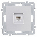 Розетка Ethernet RJ-45 без рамки Arte Milano am-206 206.45-1.silver 250_100_Array