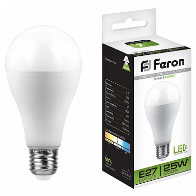 Лампа светодиодная Feron LB-100 E27 25Вт 4000K 25791 400_400_1742844