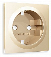 Накладка для розетки с заземлением Ambrella Volt ALFA AP6060 500_191_2306668