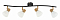 Спот Arte Lamp Falena A3117PL-4BK