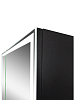 Зеркало-шкаф Mirror Box black Led 800х800 100_100_2909991