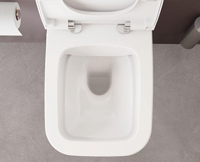 7484B003-0075 Подвесной безободковый SmoothFlush унитазZentrum Square (НУЖНА КРЫШКА 191-003-009, 810-003-009) 400_400_2407096