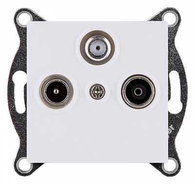 ТВ-розетка и SAT-розетка оконечная без рамки Kollinger  REA-036WM 400_400_3123506