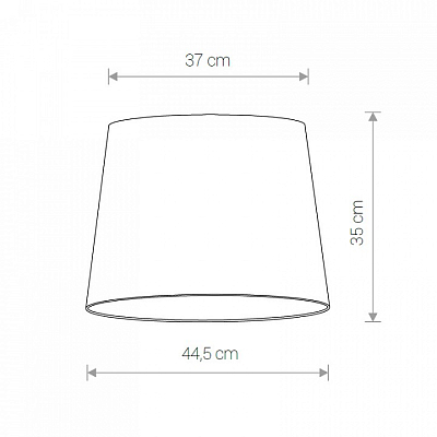 Плафон текстильный Nowodvorski Cameleon Cone M WH 8413 400_400_1880936