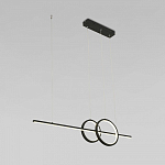 Подвесной светильник Eurosvet Twin 90265/1 черный 250_100_Array