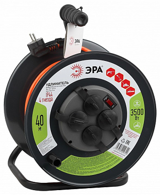 Удлинитель Эра  RMx-4es-3x1.5-40m-IP44 400_400_3230459