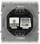 ТВ-розетка и розетка Ethernet RJ-45 без рамки Эра Arktik 16-3110-01 250_100_3089207