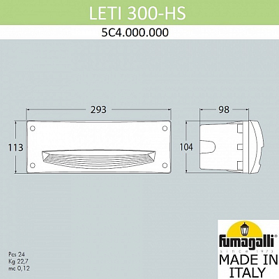 Встраиваемый светильник Fumagalli Leti 5C4.000.000.AYF1R 400_400_1805927