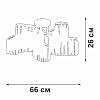 Потолочная люстра Vitaluce V5884 V5884-0/10PL 100_100_1820838