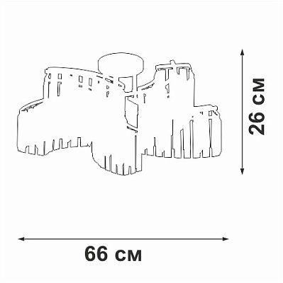 Потолочная люстра Vitaluce V5884 V5884-0/10PL 400_400_1820838