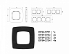 Рамка на 2 поста Ambrella Volt OMEGA OF940702 100_100_2191880