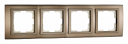 Рамка на 4 поста Mono Electric Style Aluminium 107-810000-163 250_100_2162809