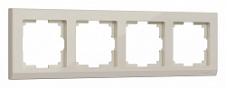 Рамка на 4 поста Werkel Stark (слоновая кость) W0041803 250_100_2128829