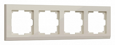 Рамка на 4 поста Werkel Stark (слоновая кость) W0041803 400_400_2128829