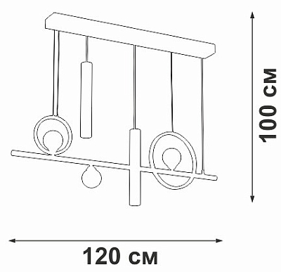Подвесной светильник Vitaluce V3095 V3095-0/5S 400_400_1819076