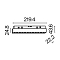 Трековый светильник Technical TR031-4-12WTW-DD-W