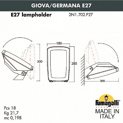 Светильник на штанге Fumagalli Germana 2N1.702.000.AYF1R 400_400_1803443
