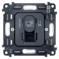 Механизм розетки Ethernet RJ-45 со шторкам Ambrella Volt QUANT VM188 500_191_2307802