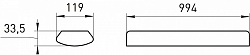Накладной светильник Эра  SPP-403-0-50K-200 250_100_3091237