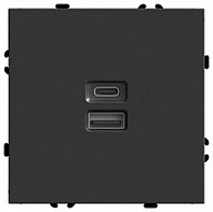 Розетка 2хUSB type A и C без рамки Stekker Эмили 49853 500_191_2301152